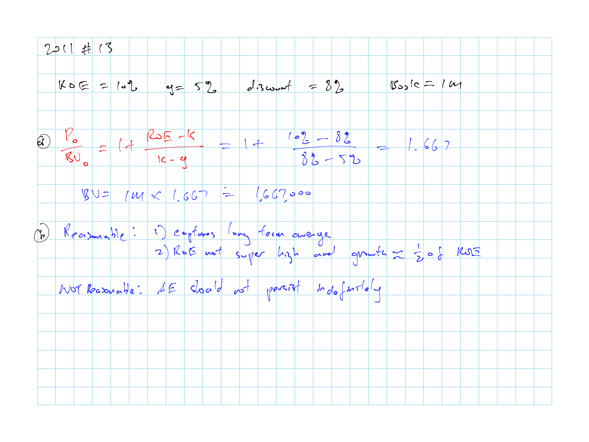2011 Question 13