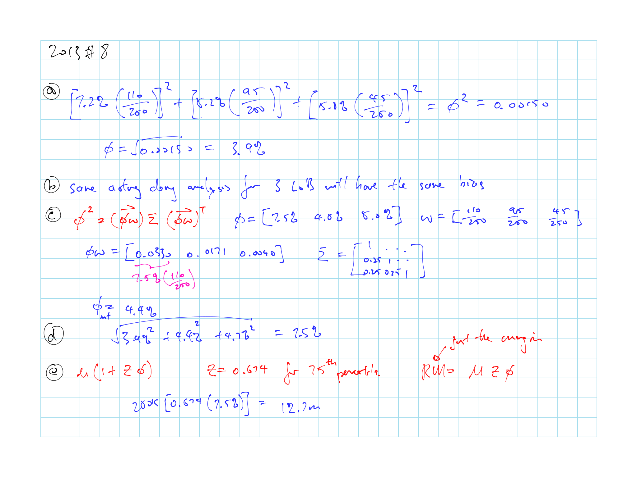2013 Question 8