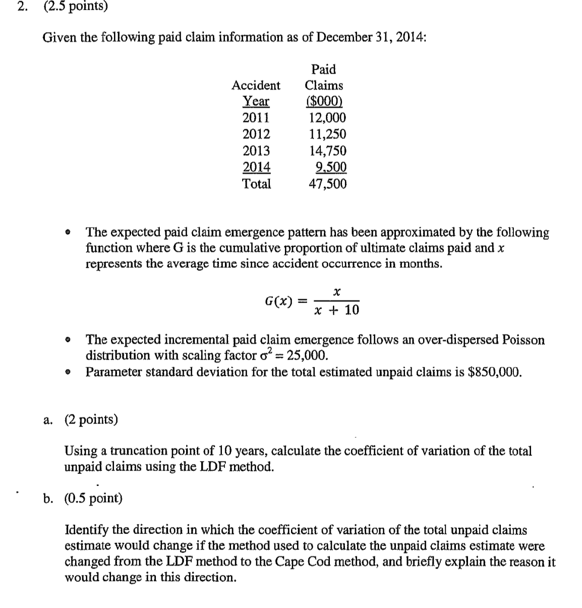 2015 Question 2